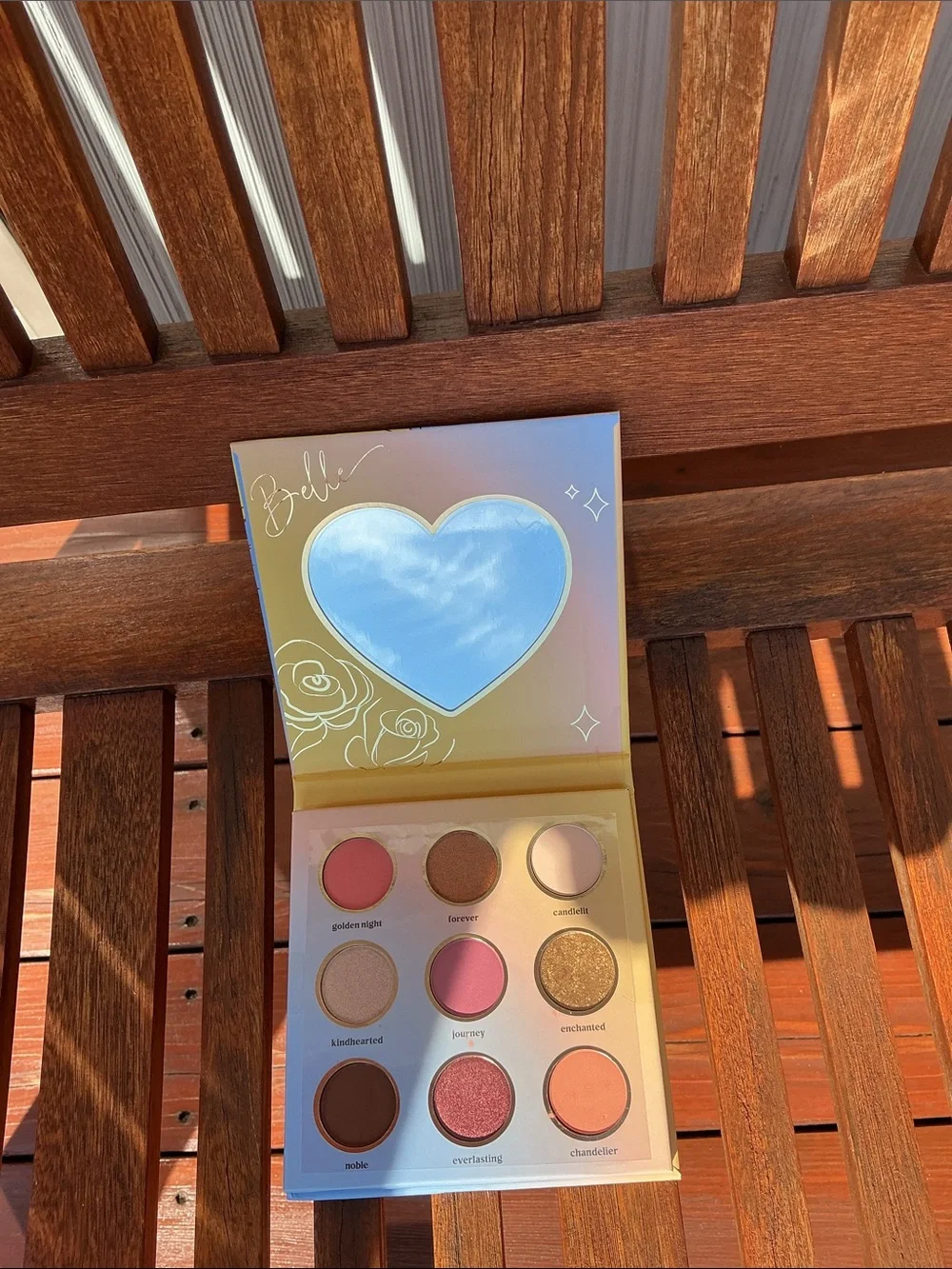 Disney Princess Belle Enchanted Rose Palette - Yellow